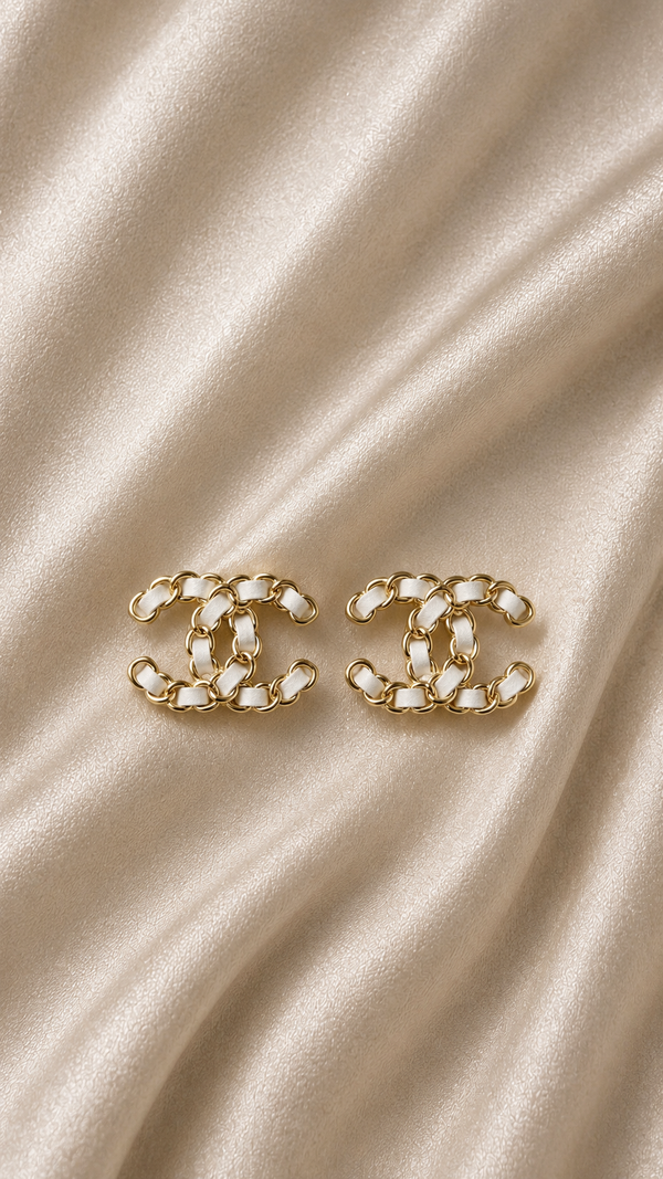 Boucles d’oreilles ANELYA blanches