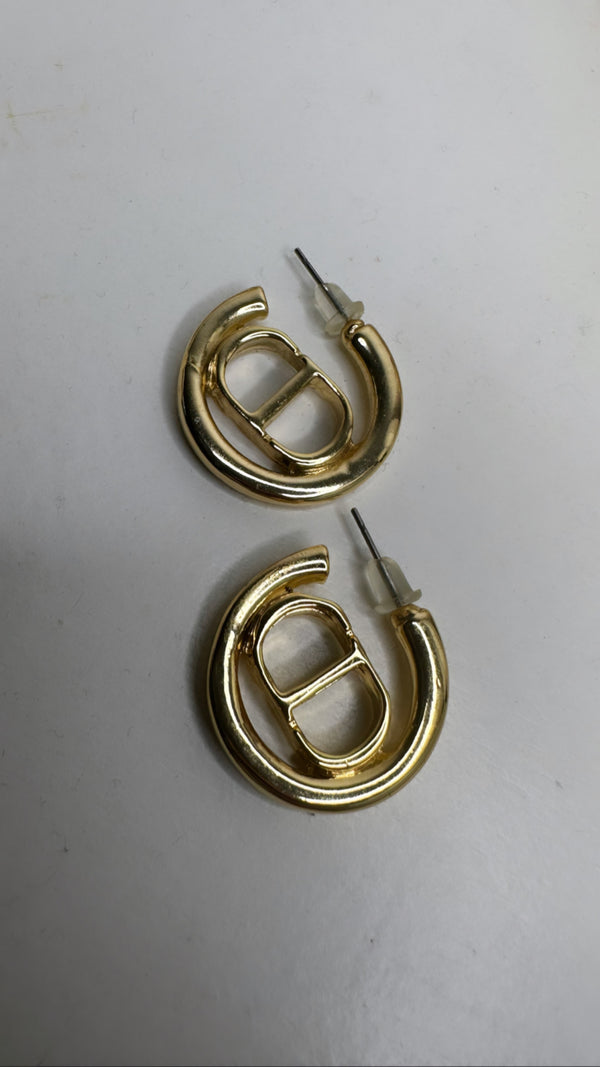 Boucles d’oreilles CD