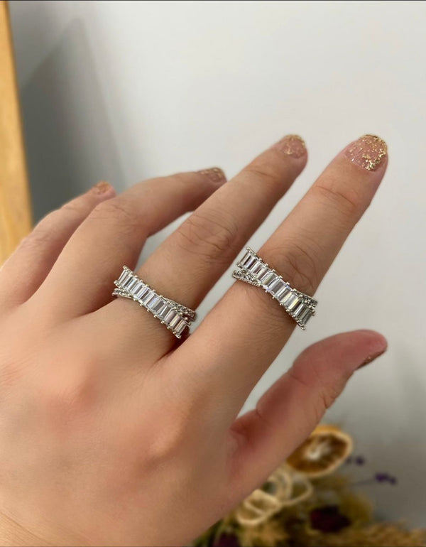 Bague argent HANAH
