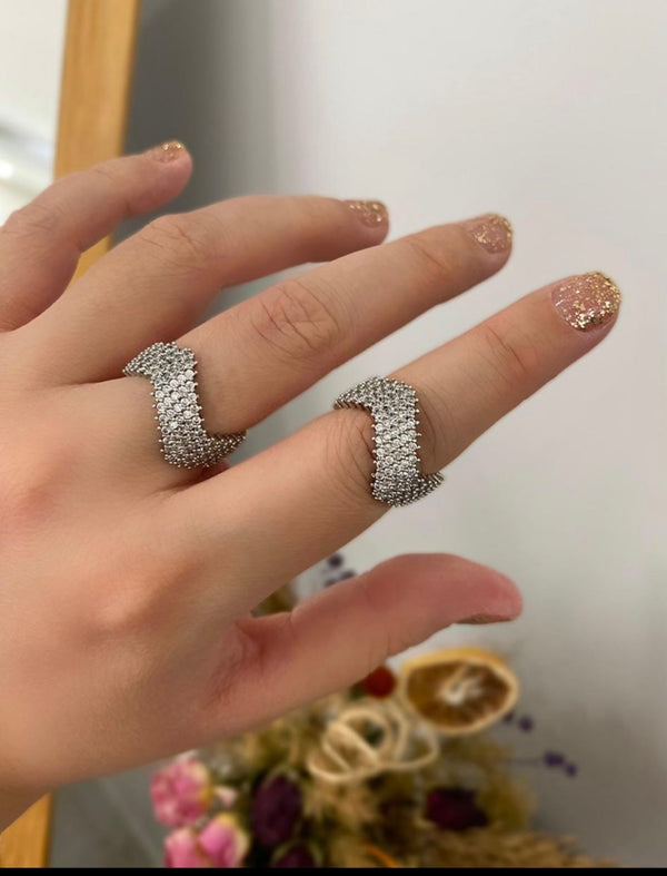Bague argent LOLA