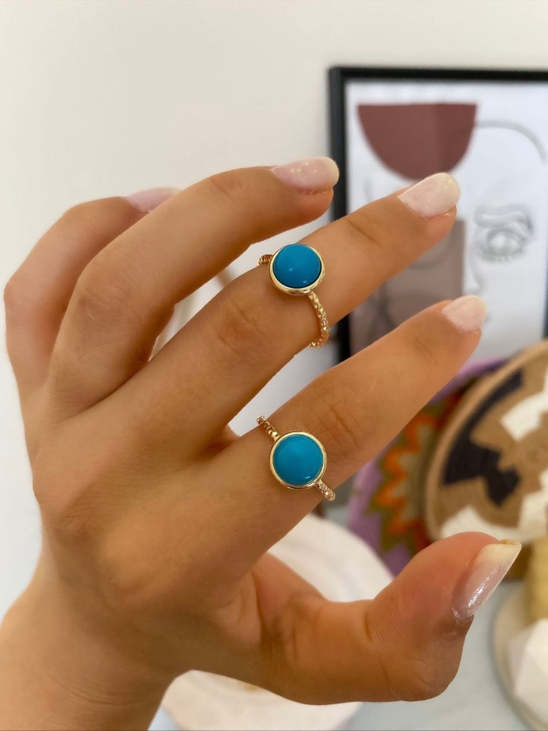 Bague BLUE