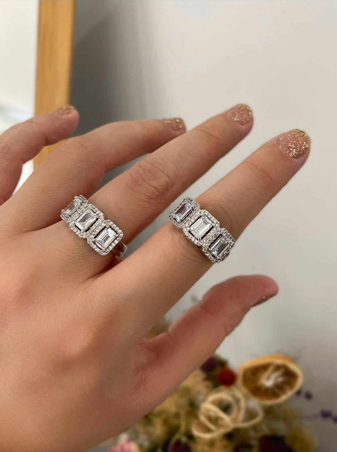 Bague argent DIANA
